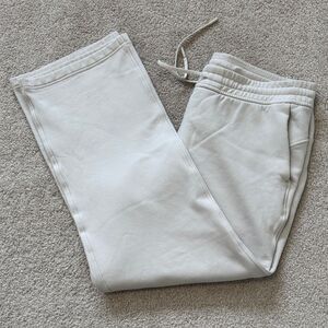 lululemon Loungeful Straight Leg Pants 29" Off-White Sz14